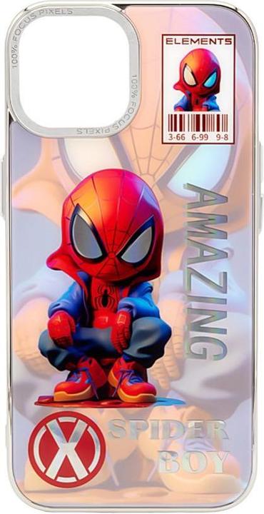 iLike iPhone 14 PC Silicone Case Spider Boy (Apple iPhone 14)