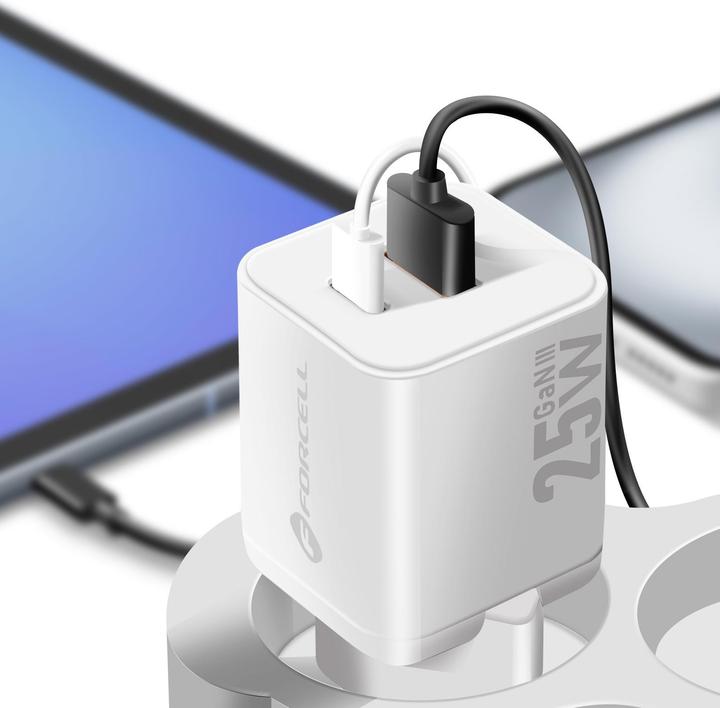 Image du produit Forcell 25W GaN III (25 W, 2 ports)