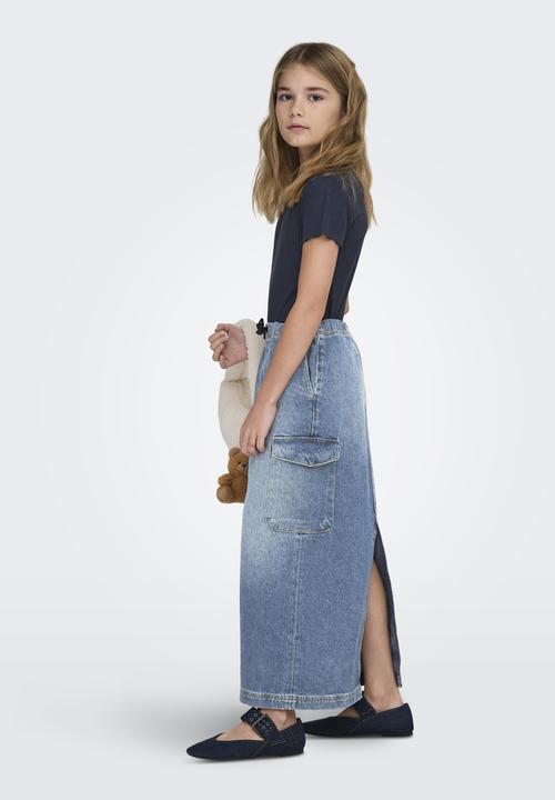 Actual product image Only Long skirt Denim skirt (134)