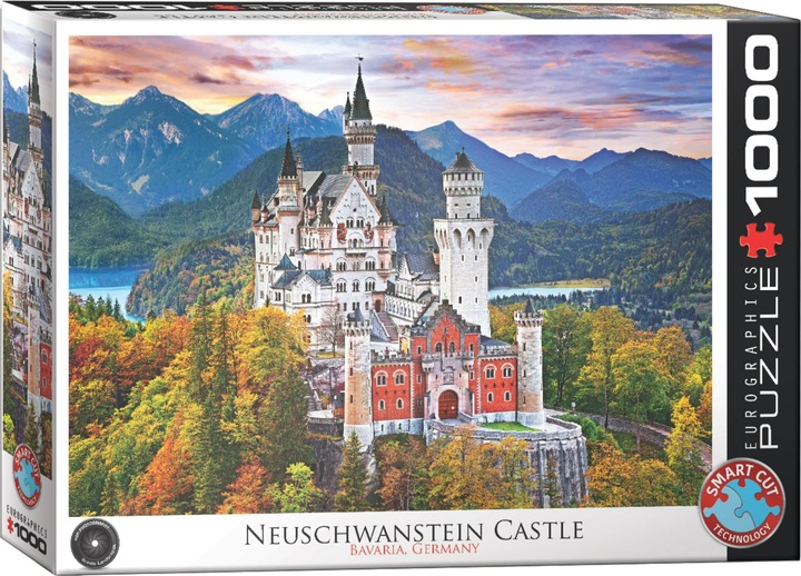 Actual product image Eurographics Neuschwanstein Castle in Germany (1000 pieces)