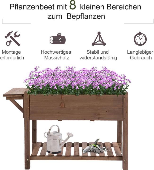 Actual product image Outsunny Raised bed
