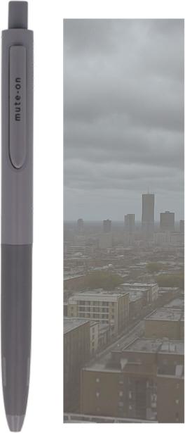 Produktbild NT Cutter Mute-on Silent Gel Pen (Assortiert, 80x)