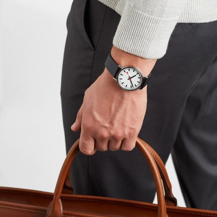 Immagine prodotto Mondaine Classic - Pure Vegan (Orologio da polso analogico, Fatto in Svizzera, 36 mm)