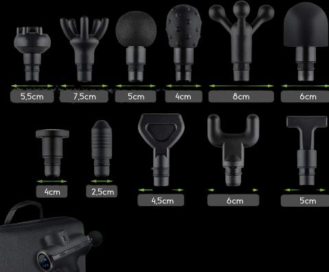 Actual product image Wellax massagepistool