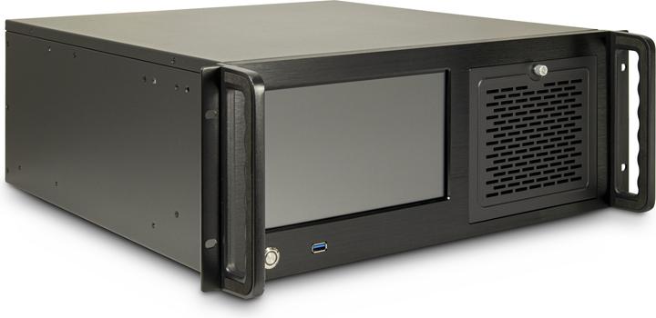 Intertech Inter-Tech 48.3cm IPC 4U-4460TFT 4HE SERVER Touchpanel 8,9" (4 HE, 19 Zoll Rack)