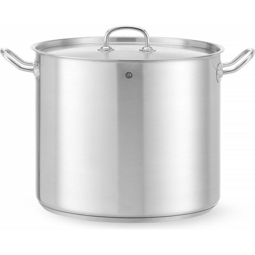 Hendi Gemüsetopf mit Deckel 21 l 320x270 mm Kitchen Line, Pfanne + Kochtopf, Silber