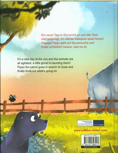 Produktbild Spuk im Zoo Dt.-Engl. + MP3 z. downl. (Volk Katarina E., Halionka Anastasiya, Deutsch, Englisch)