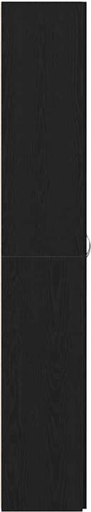 Produktbild vidaXL Büroschrank Schwarz Eiche 60x32x190 cm Holzwerkstoff (60 x 32 x 190 cm)