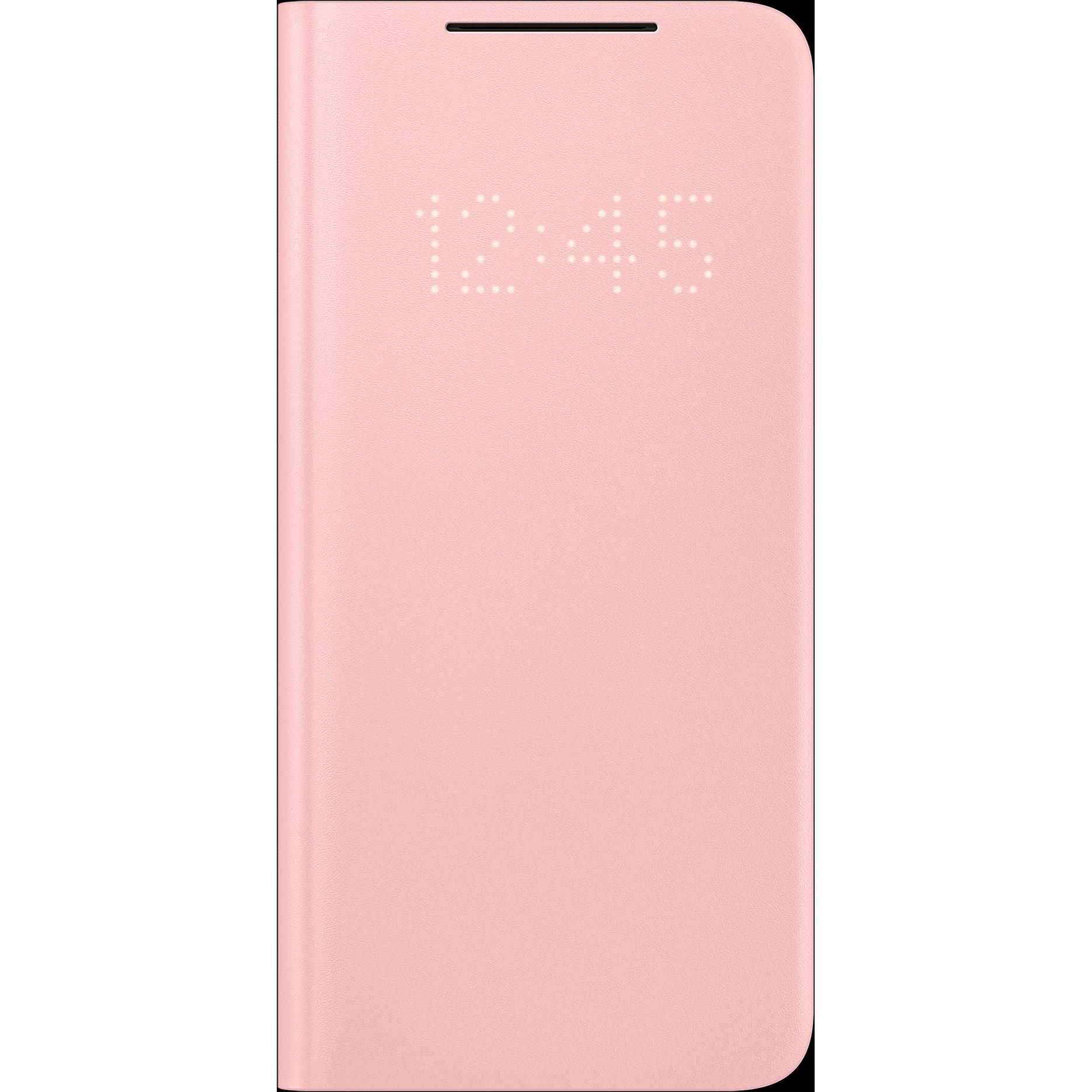 Samsung Smart LED View (Samsung Galaxy S21), Smartphone Hülle, Rosa