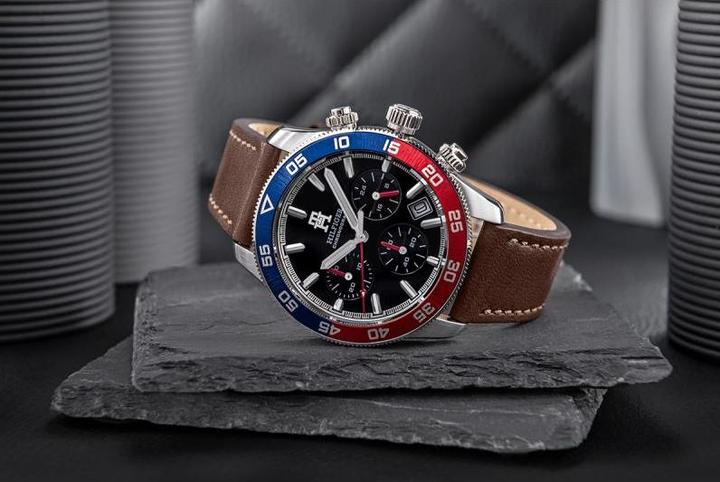 Productafbeelding Tommy Hilfiger TH85 Chronograph Herrenuhr 1792166 + BOX (Analoog horloge, Chronograaf, 41 mm)