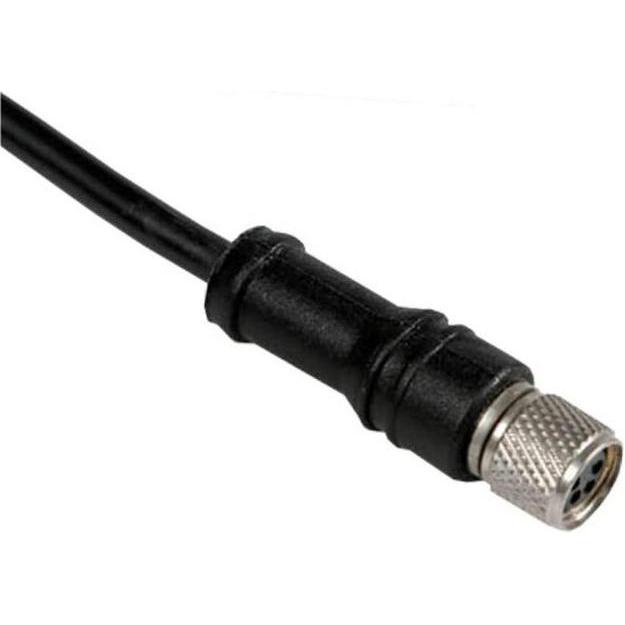 Rs Pro konfektioniertes Sensorkabel 4-adrig Buchse, Elektronikkabel + Stecker, Schwarz