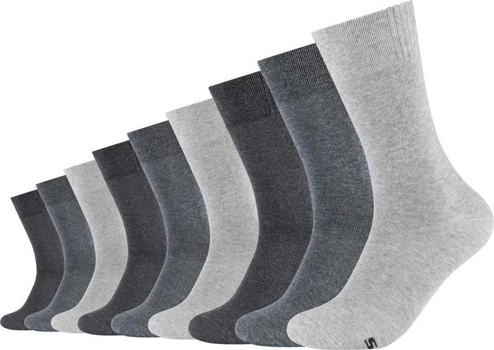 Actual product image Skechers Men Basic Socks 9p (pack of 9, 39, 42)