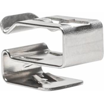 HellermannTyton, Kabelbinder, HELL Clip (Metallkabelbinder, 17 mm, 100 Stk.)