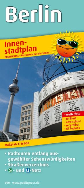 Image du produit Plan du centre-ville de Berlin 1 : 16 000