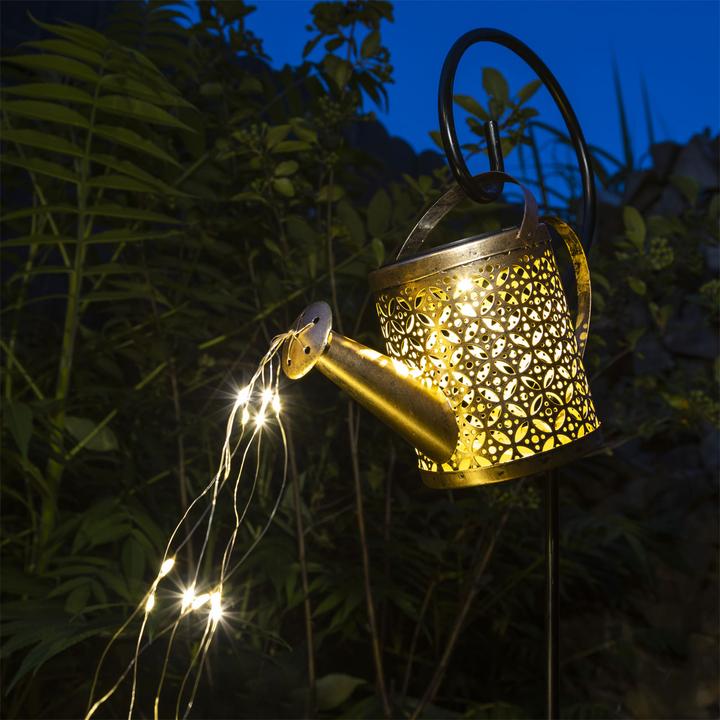 Actual product image HI Set of 2 decorative LED watering cans (IP44)