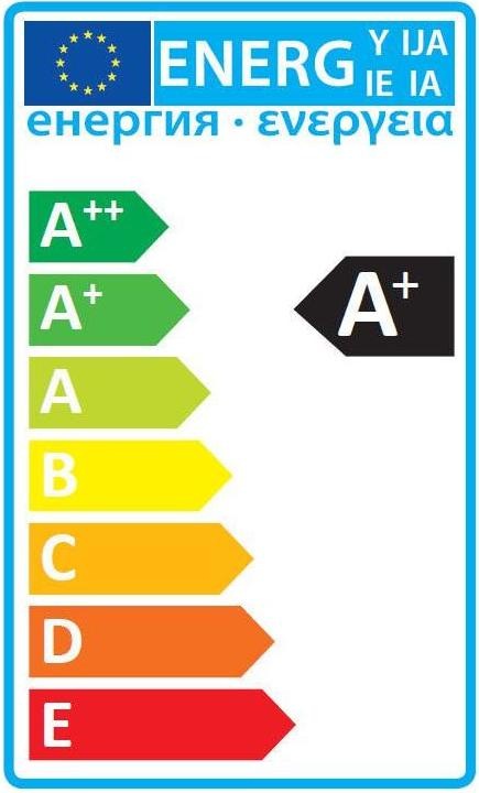 Label énergétique Philips Professional Mas (GU10, 4.90 W, 365 lm, 1 x, F)