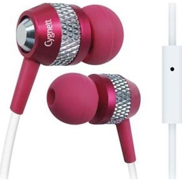 Cygnett Słuchawki Cuffia Atomic II (microfono a filo) Rosa, Cuffie, Pink