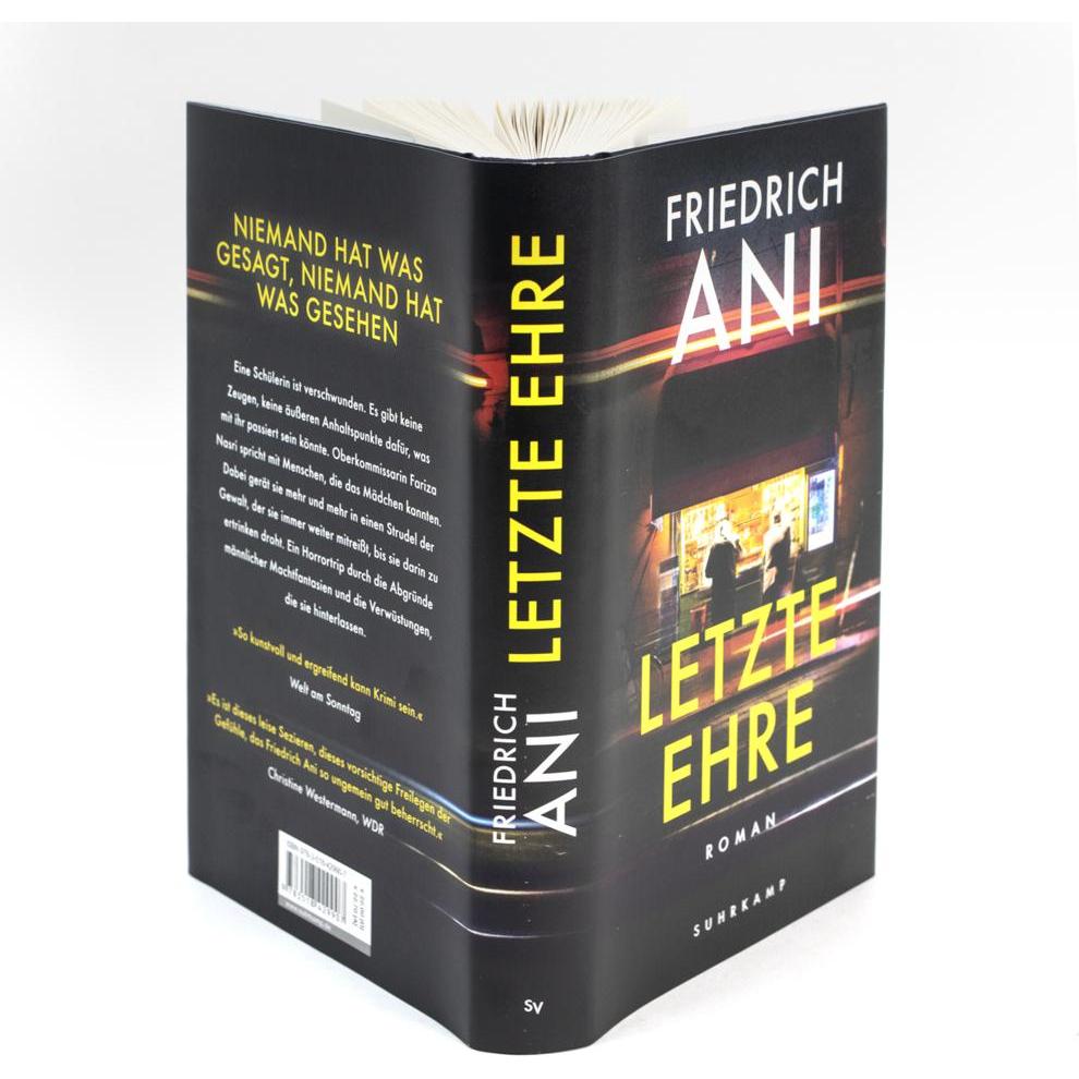 Letzte Ehre, Belletristik von Friedrich Ani