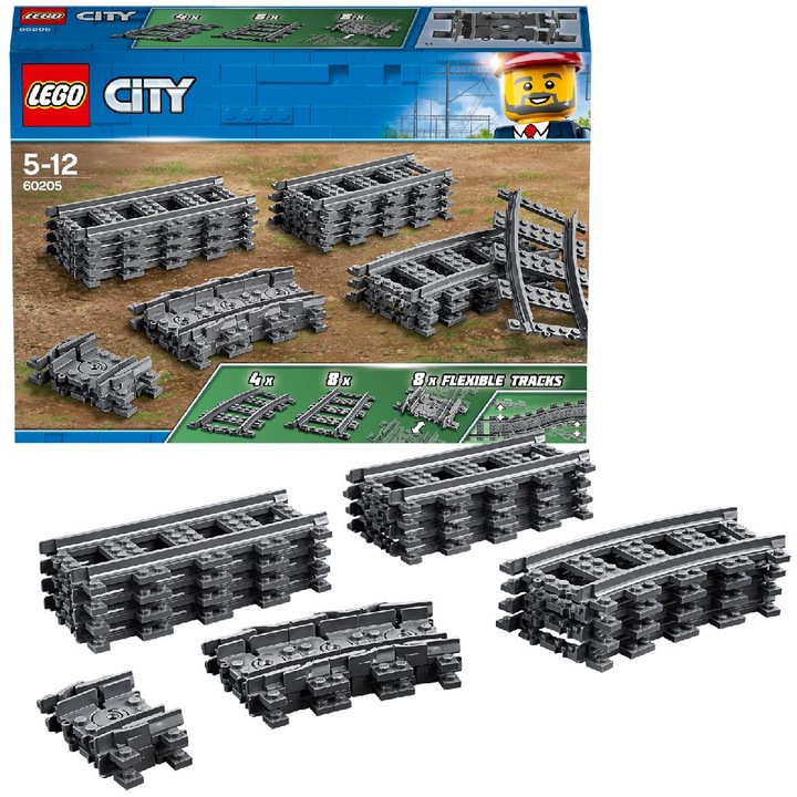 Actual product image LEGO Rails (60205, LEGO City)
