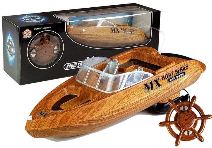 Produktbild Lean Toys Motorboot mit R/C 27Mh Radio