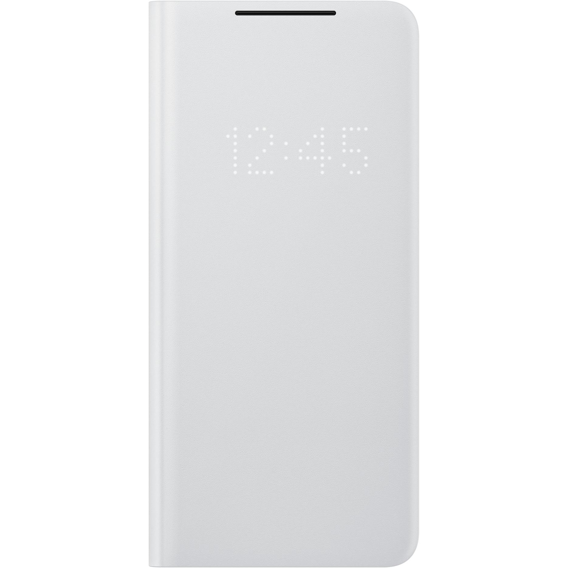 Samsung Smart LED View Cover (Samsung Galaxy S21 Ultra 5G), Smartphone Hülle, Grau