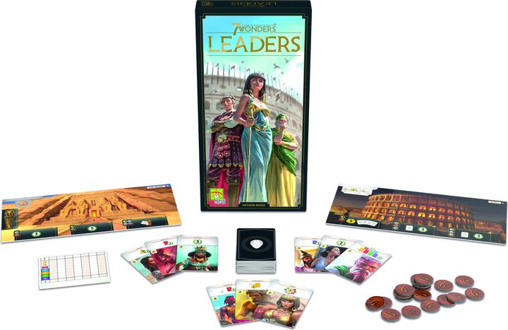 Produktbild Repos Production 7 Wonders - Leaders (Deutsch, 3 - 7 Spieler)