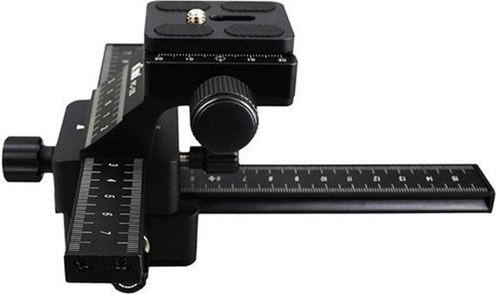 Produktbild JJC Kiwi FC-1II Makroschlitten Einstellschlitten 2 Achsen (Stativ Schwenkgriff)