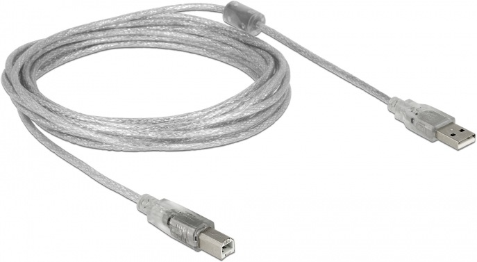 Produktbild Delock USB-A – USB-B (5 m, USB 2.0)