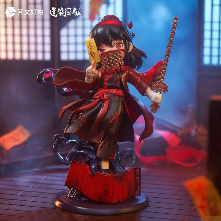 Image du produit Yuewen Goods Dao of the Bizarre Immortal Chibi Figure Li Huowang Da Nuo / Wan Zhi Dao 14 cm