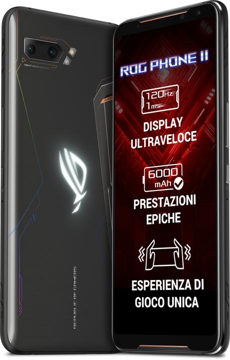Produktbild ASUS ROG Phone II (128 GB, Black, 6.59", Dual SIM, 4G)