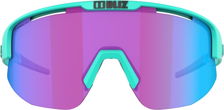 Actual product image Bliz Matrix Nano Optic Nordic Light (Matt Turquoise, Begonia, Violet w Blue Multi)