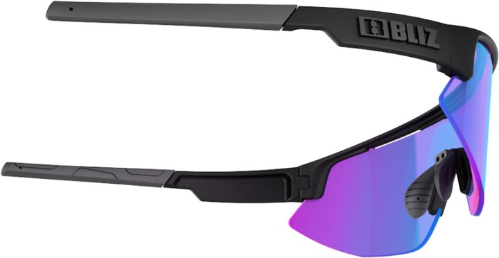 Actual product image Bliz Matrix Nano Optic Nordic Light (Matt Black, Violet w Blue Multi)