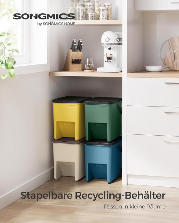 Image du produit Songmics LTB760Q01 Mülleimer-Set (80 l)