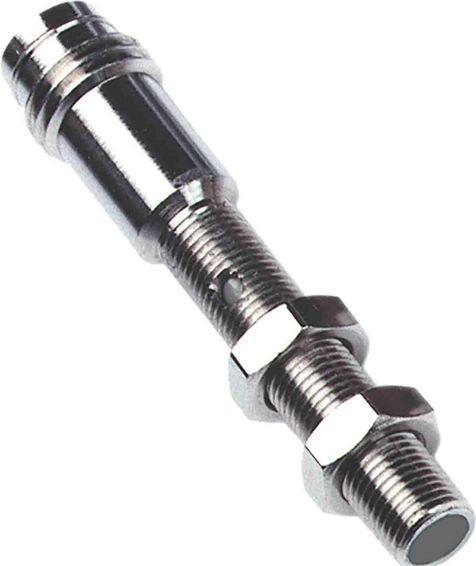 Actual product image RS PRO M5 proximity sensor PNP 10 30 V dc, cylindrical 1.5 mm, IP67 (Sensor)