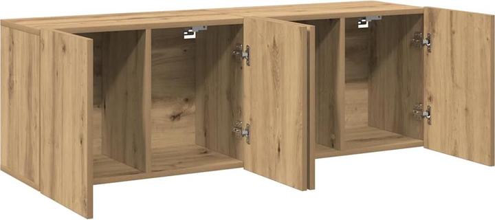 Image du produit vidaXL Meubles TV muraux 2 pcs. (80 x 30 x 41 cm)