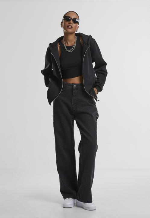 Produktbild Urban Classics Ladies Fluffy Zip Cardigan - 171985 (L, S)