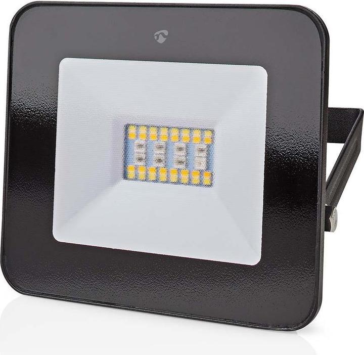 Produktbild Nedis SmartLife-Flutlicht | 1600 lm | Wi-Fi | 20 W | RGB / Warm bis kühlen weiss | 2700 - 6500 K | Al (1600 lm, IP65)