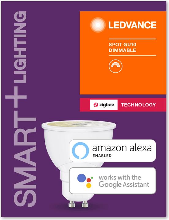 Produktbild Ledvance Smart+ Spot (GU10, 4.50 W, 350 lm, 1 x, G)