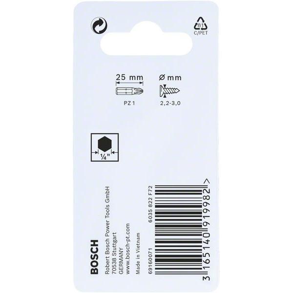 Thumbnail - Haushalt, Bits, PRO Pozidriv Impact Bit, PZ1, 25 mm, 2-tlg. (1mm)