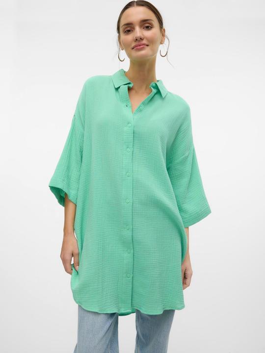 Produktbild Vero Moda VMNATALI 3/4 LONG OVERSHIRT NOOS Hemdblusenkleid (M)