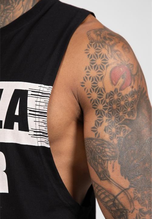 Actual product image Gorilla Wear Lopez Drop Armhole Tank Top - Schwarz (L)