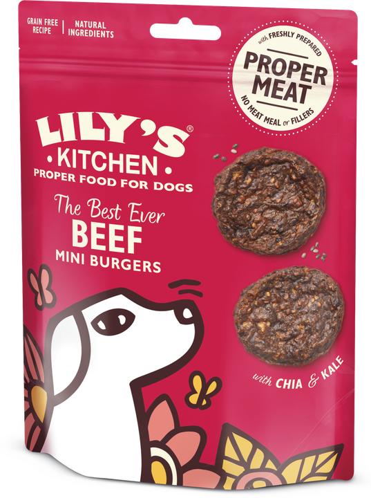 Actual product image Lily's Kitchen Beef Mini Burger (Adult, 1 pcs., 70 g)