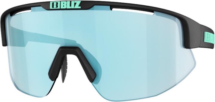 Actual product image Bliz Matrix Small (Matt Black, Smoke w Ice Blue multi)