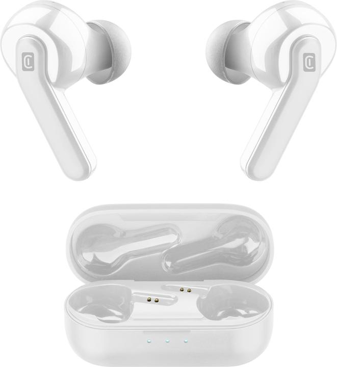 Immagine prodotto Cellularline SHEER cuffie senza fili con tecnologia ANC, bianco (ANC, 7 h, Cablato)