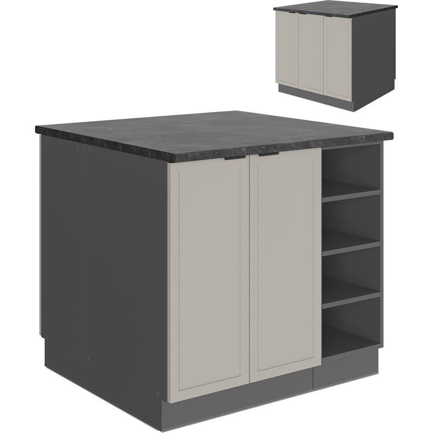 Vicco, Regal, Kücheninsel Fame-Line