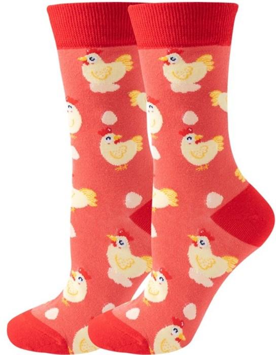 Musthaves Socken Grösse 36 - 43 cm - Hühner (36 - 43)