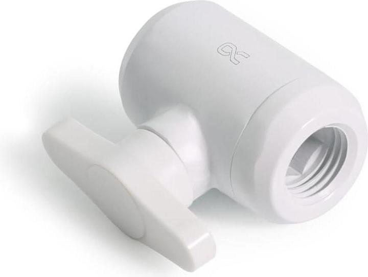 Alphacool ANZ Eiszapfen 2 Wege Kugelhahn G1/4 - White