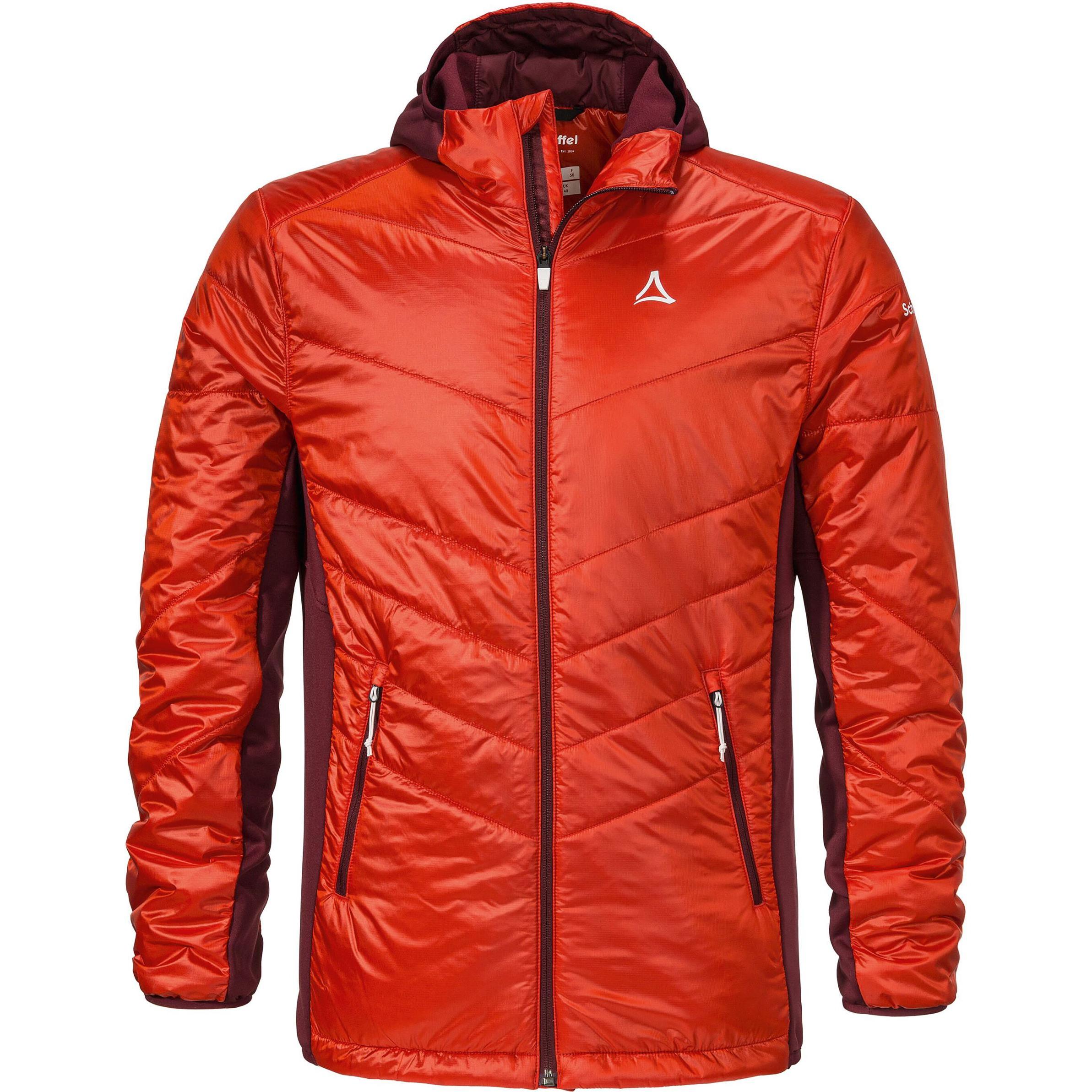 Schöffel, Herren, Jacke, Stams Hybrid (54), Rot, 54