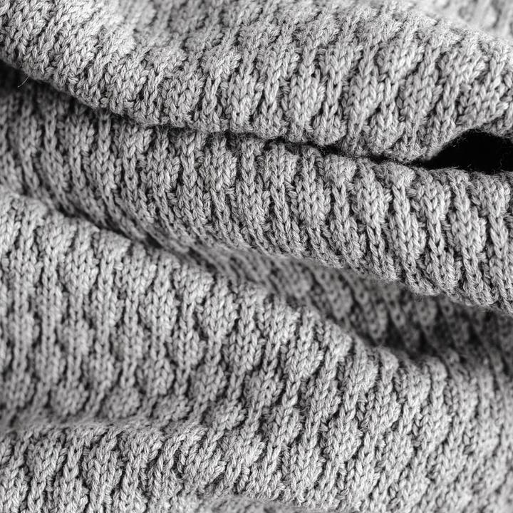 Productafbeelding Ooh Noo - Bubbles Baby Blanket - Grey - 75x95 cm (95 x 75 cm)