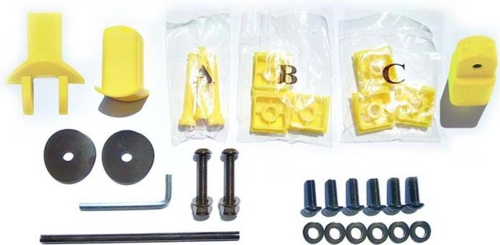 Produktbild Hudora 1 Schraubenset für Doppel-Turnreck Fabian Pro